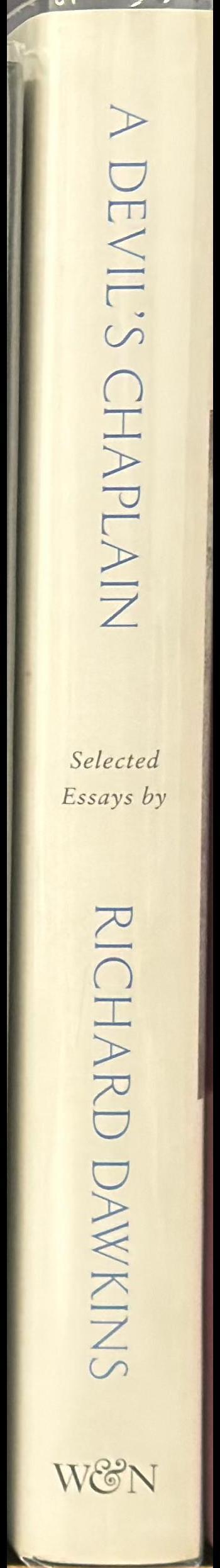 A devil's chaplain : selected essays spine