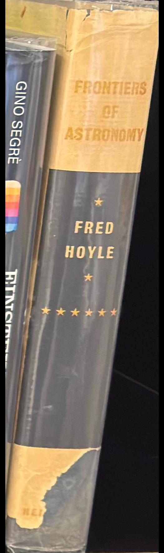 Frontiers of astronomy spine