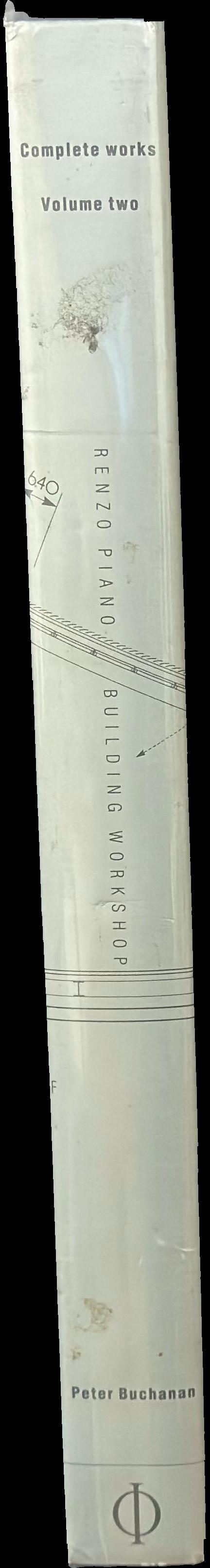 Renzo Piano building workshop : complete works, volume two spine