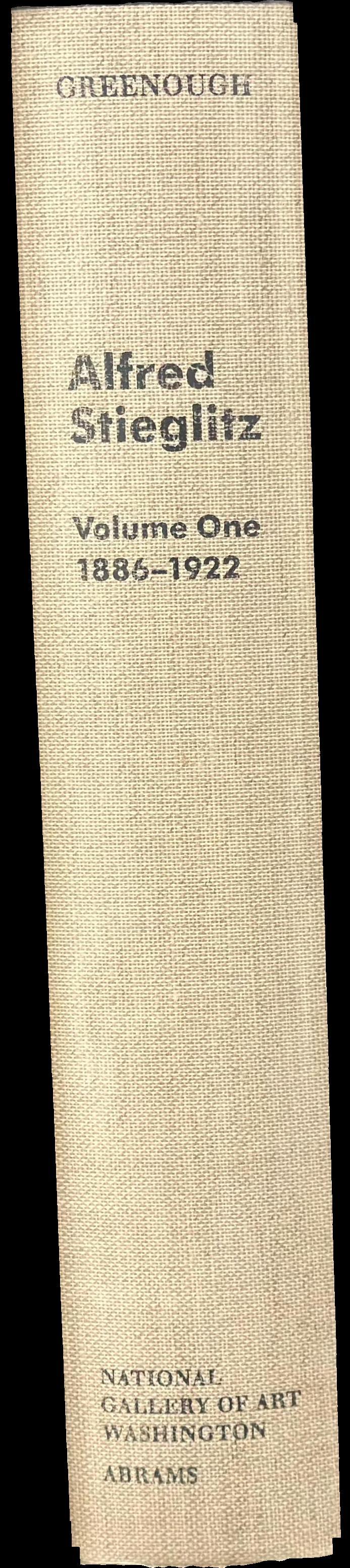 Alfred Stieglitz | the key set : the Alfred Stieglitz collection of photographs (volume one : 1886-1922) spine