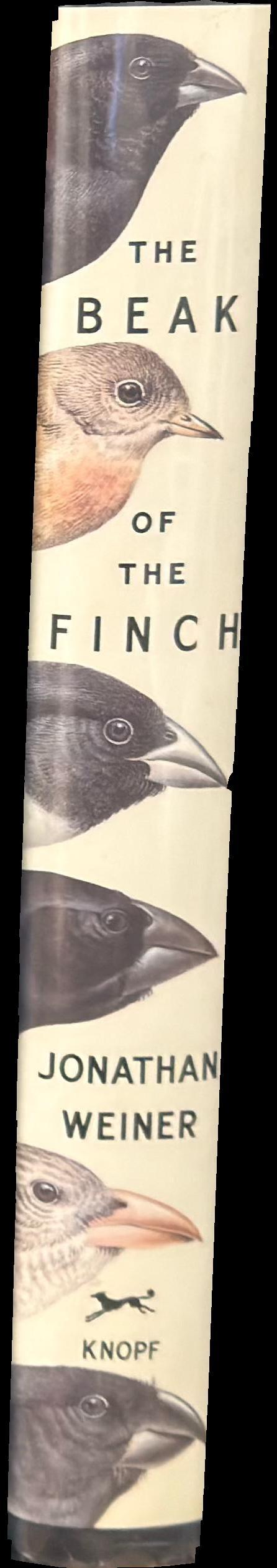 The beak of the finch : a story of evolution in our time spine