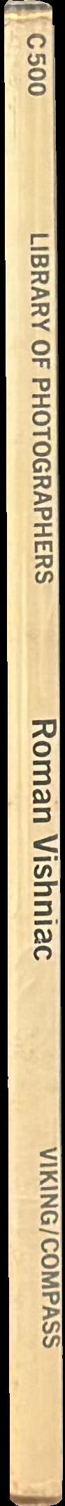 ICP Library of Photogrpahers : Roman Vishniac spine