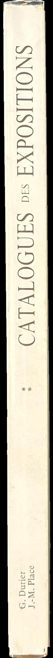 Catalogues des expositions organisees par la Societe francaise de photographie : 1857–1876 spine