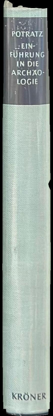 Einführung in die Archaologie spine