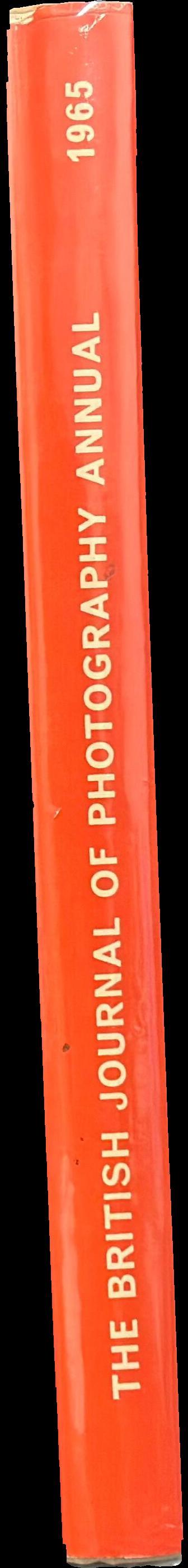 The British journal of photography annual 1965 spine