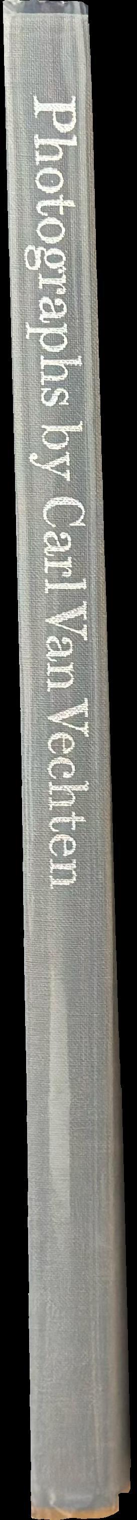 Photographs by Carl Van Vechten spine
