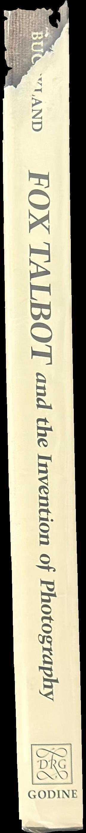 Fox Talbot and the invention of photography spine