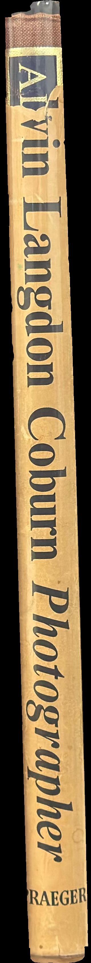 Alvin Langdon Coburn, photographer : an autobiography spine