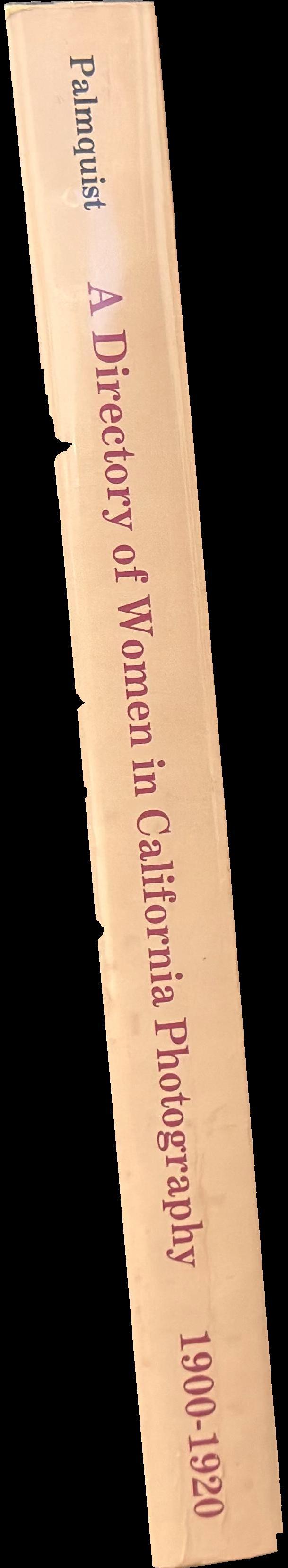 Shadowcatchers : a directory of women in California photography 1900–1920 spine