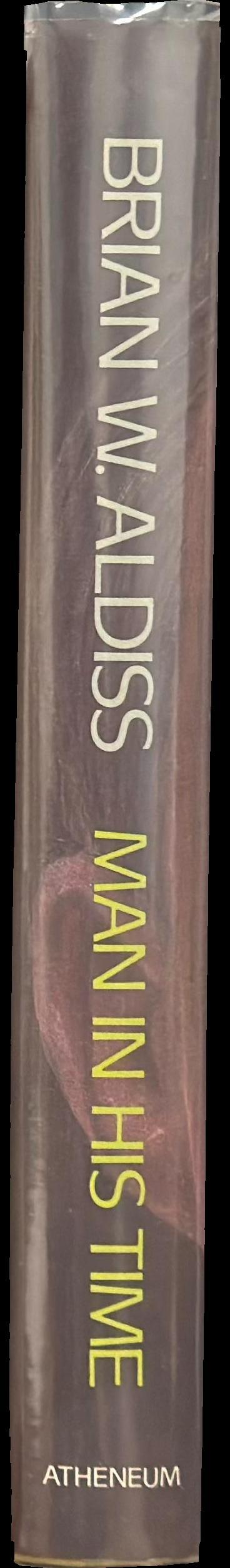 Man in his time : the best science fiction stories of Brian W. Aldiss spine
