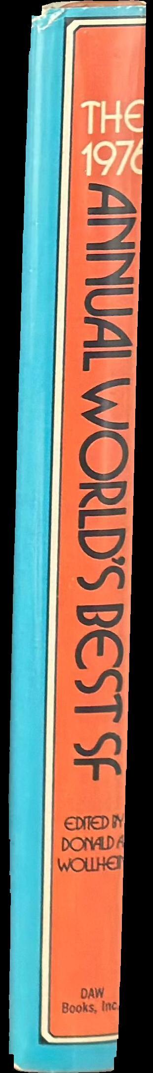 The 1976 annual world's best SF spine