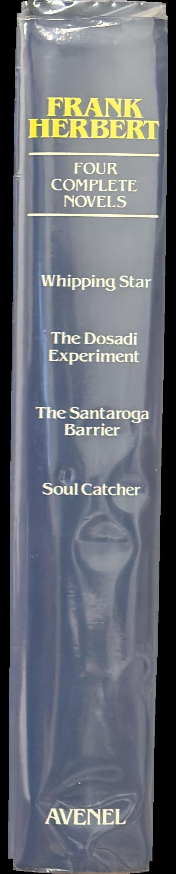 Four complete novels spine