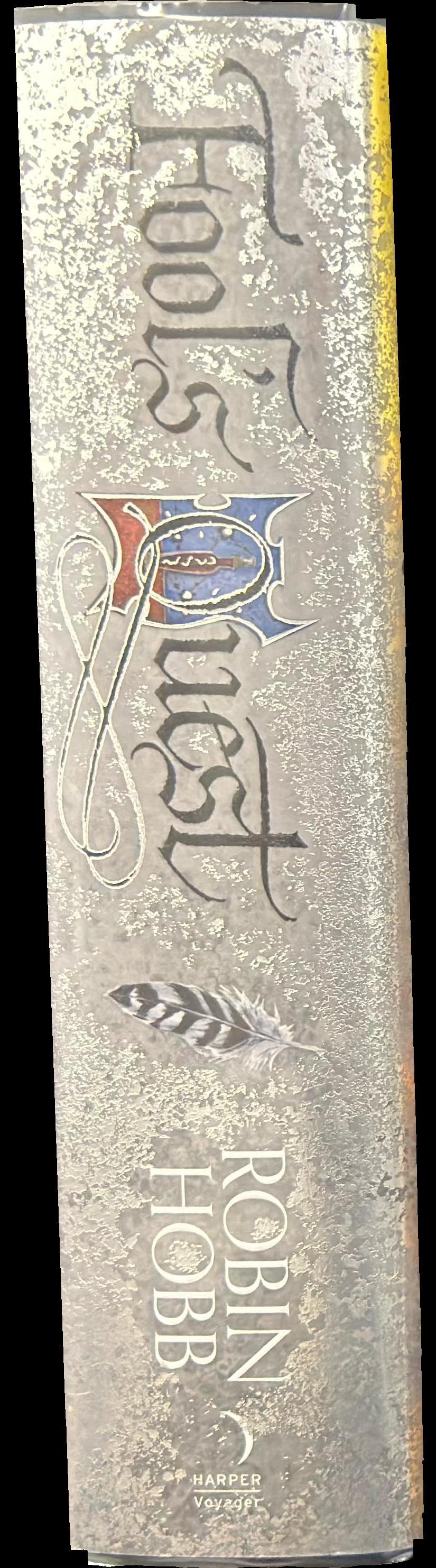 Fool's quest / Robin Hob spine