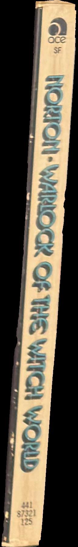 Warlock of the Witch World spine
