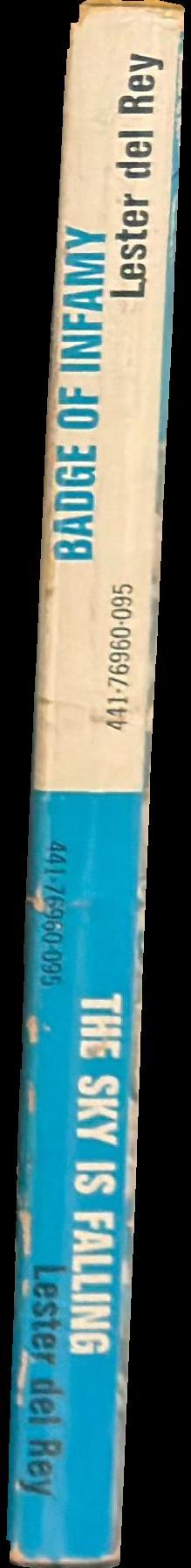 Badge of Infamy spine