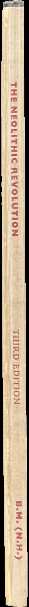 The Neolithic revolution spine