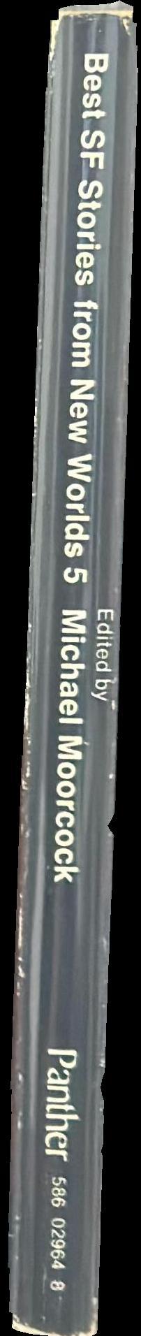 Best sf stories from new worlds 5 spine
