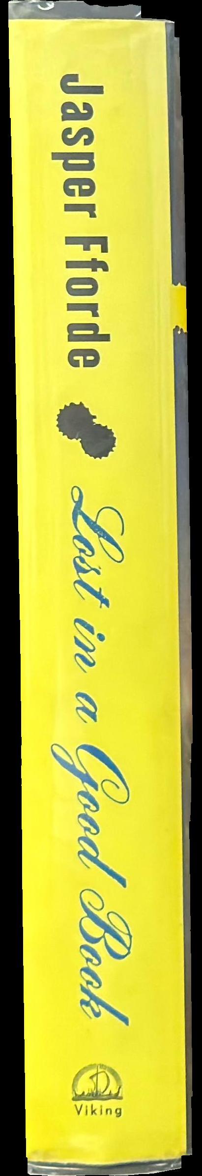 Thursday Next in lost in a good book spine