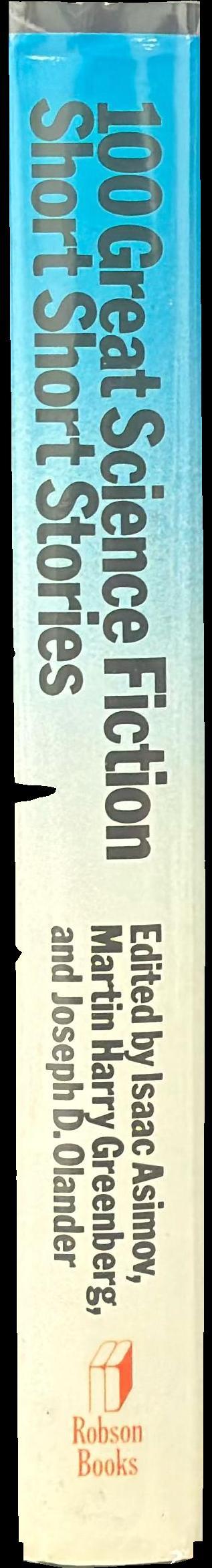 100 great science fiction short short stories spine