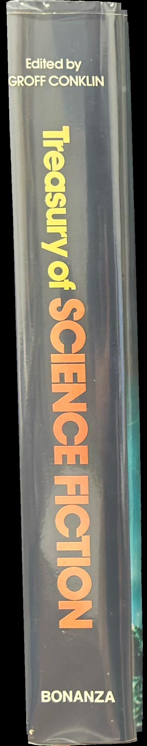 A treasury of science fiction spine