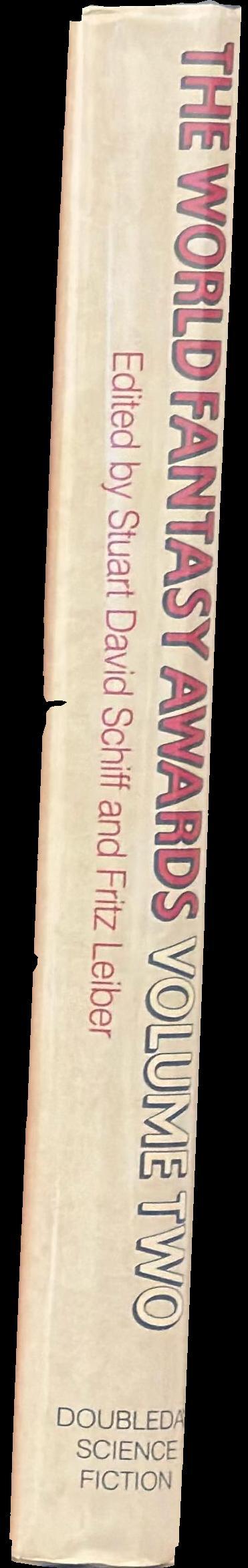 The world fantasy awards volume two spine