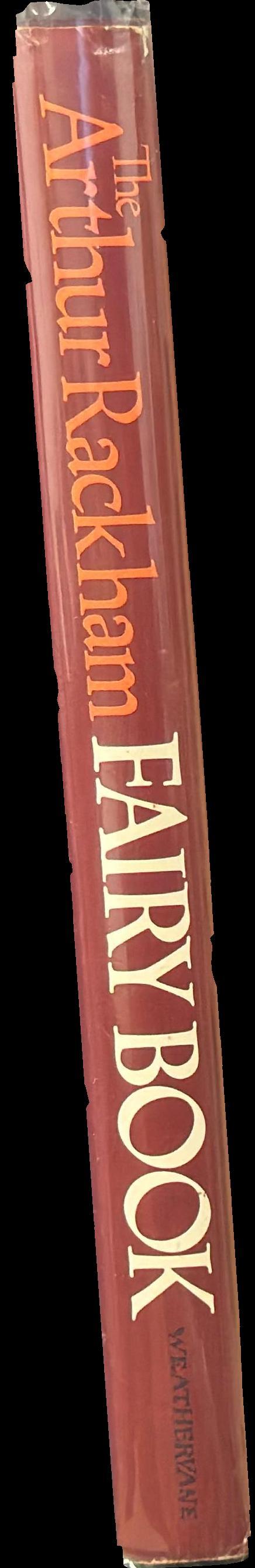 The Arthur Rackham fairy book spine