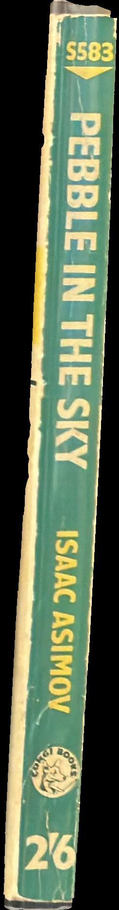 Pebble in the sky spine