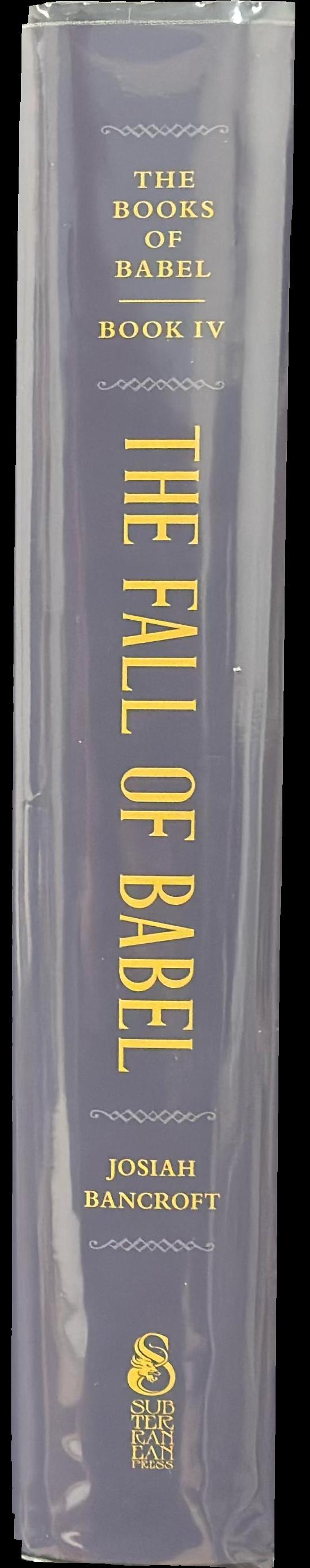 The fall of Babel spine