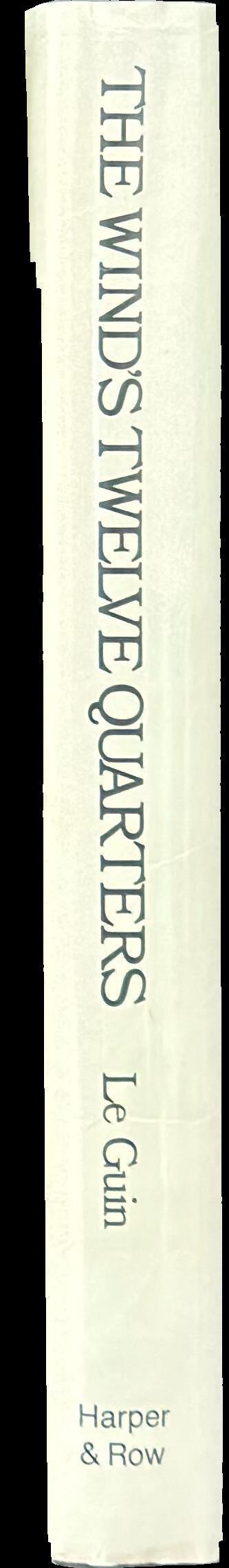The wind's twelve quarters : short stories by Ursula K. Le Guin spine