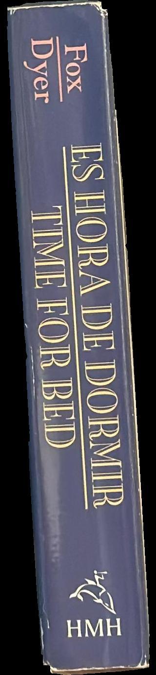 Es hora de dormir = Time for bed spine