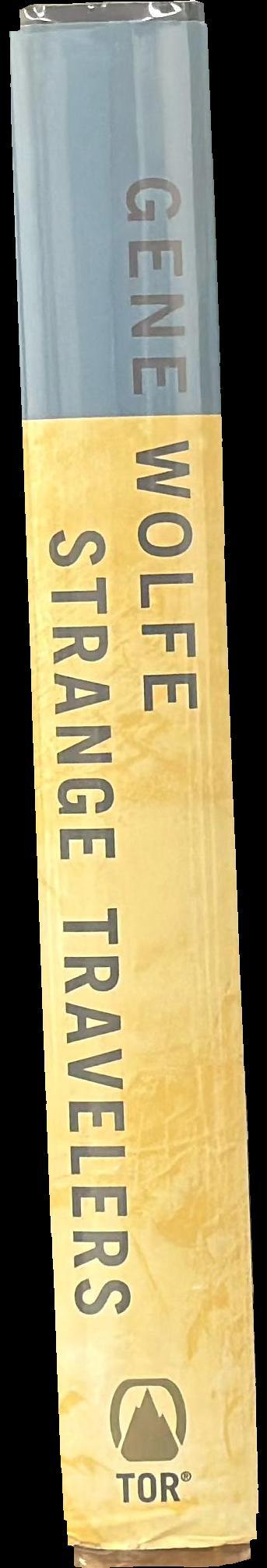 Strange travelers spine