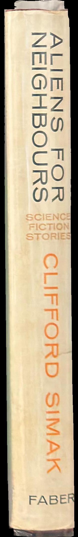 Aliens for neighbours : science fiction stories spine