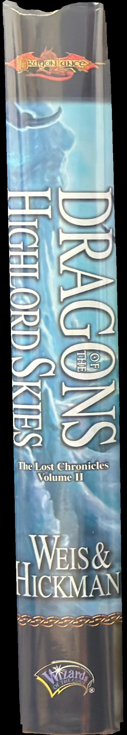 Dragons of the Highlord skies spine