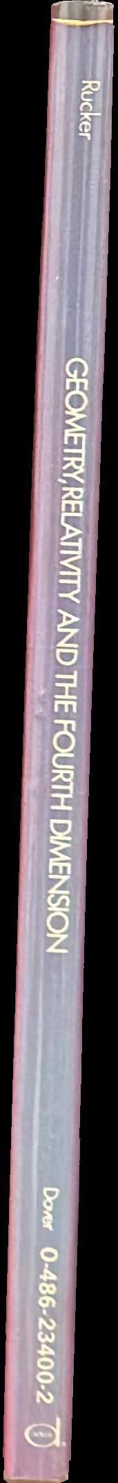 Geometry, relativity and the fourth dimension spine
