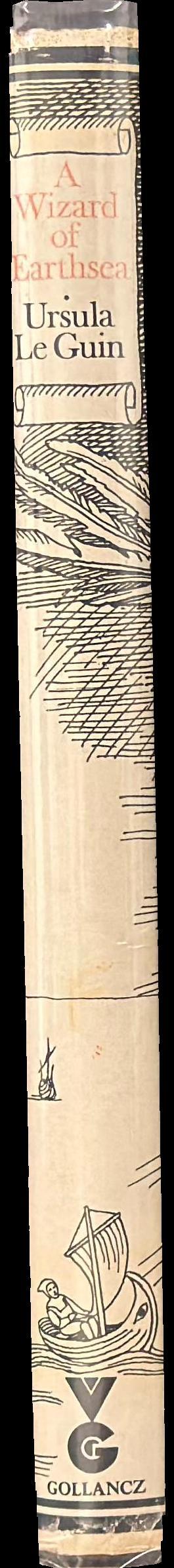A wizard of Earthsea spine