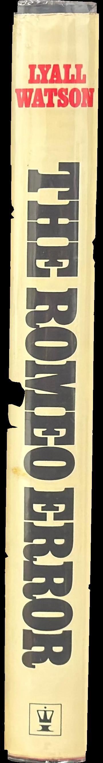 The Romeo error : a matter of life and death spine