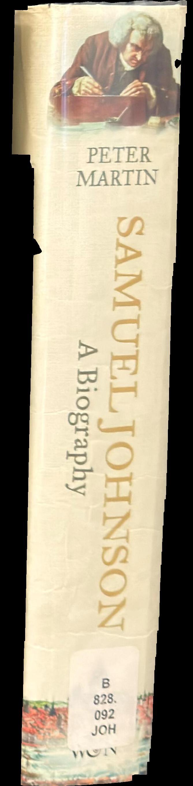 Samuel Johnson : a biography spine
