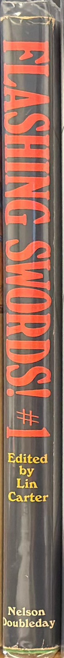 Flashing swords! spine