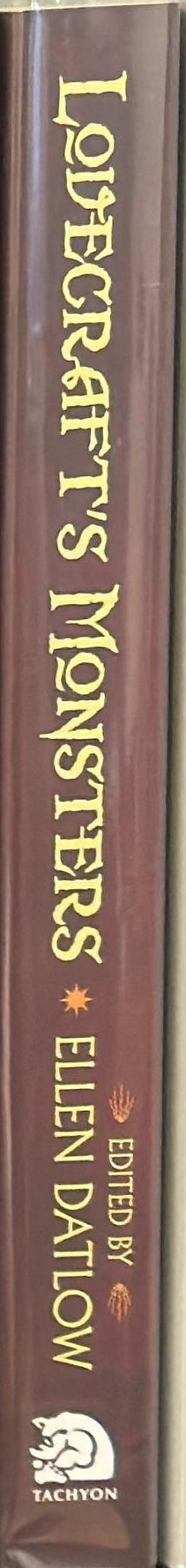 Lovecraft's monsters spine