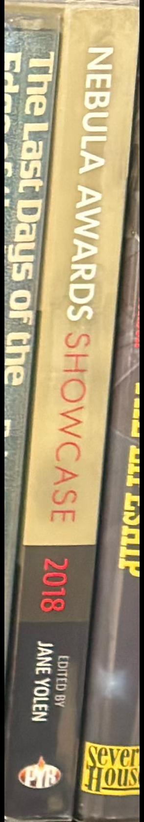 Nebula awards showcase 2018 spine