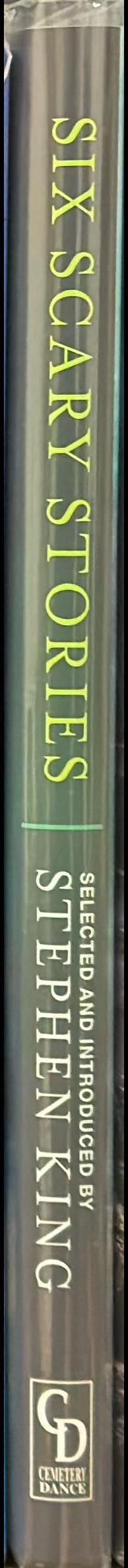 Six scary stories spine