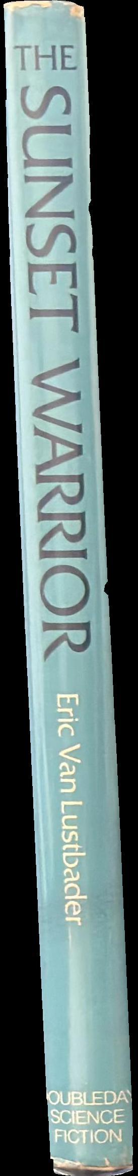 The sunset warrior / Eric Van Lustbader spine