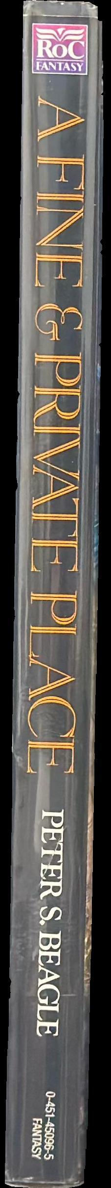 A fine & private place / Peter S. Beagle spine