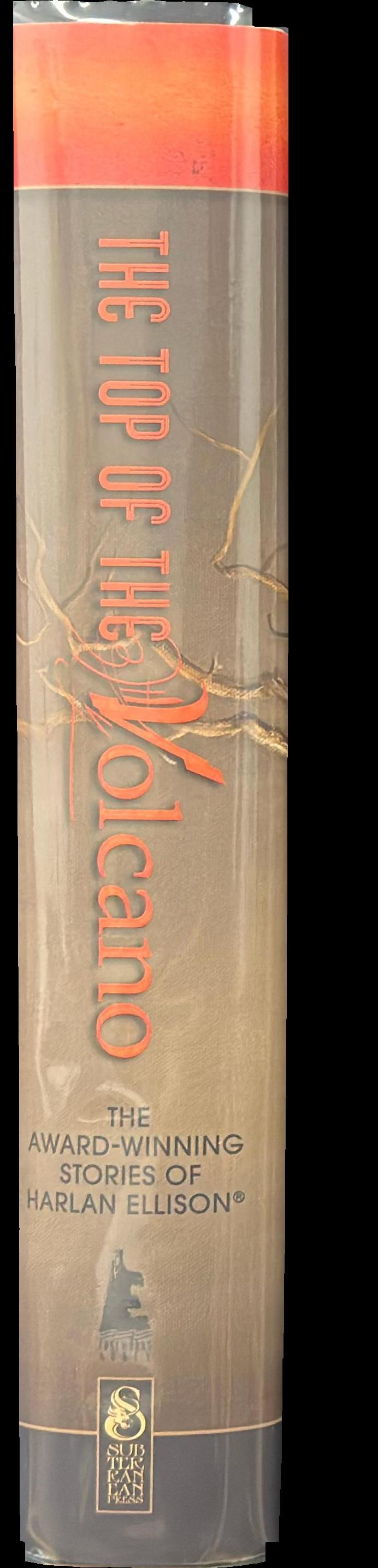 The top of the volcano : the award-winning stories of Harlan Ellison spine