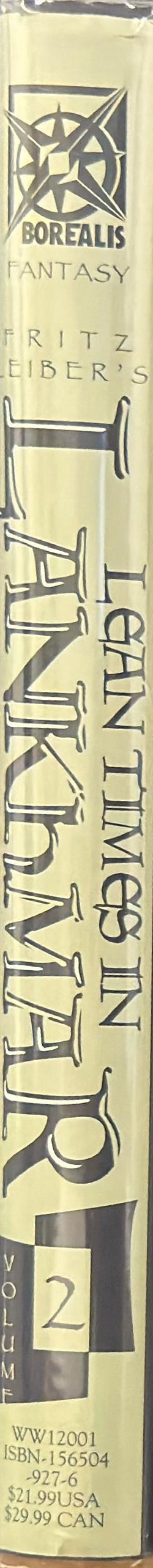 Lean times in Lankhmar spine