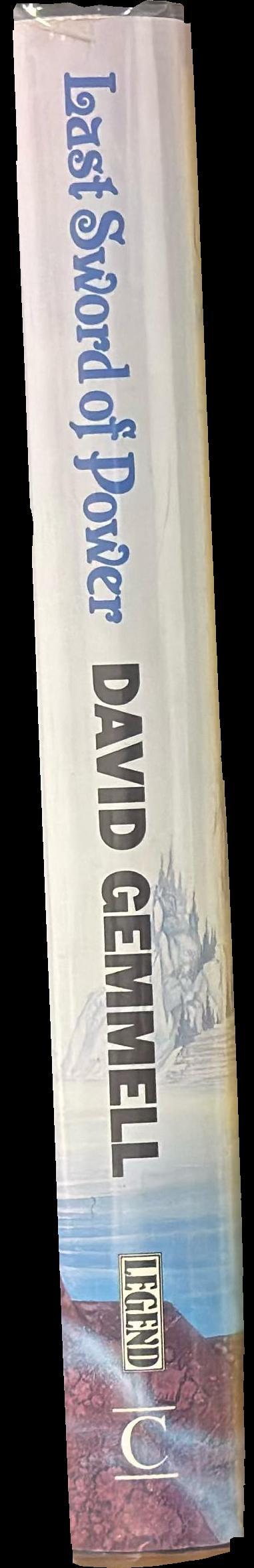 Last sword of power / David Gemmell spine
