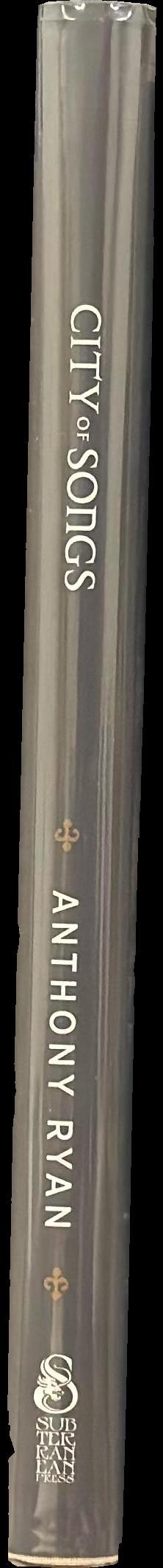 City of songs : the seven swords : book three spine