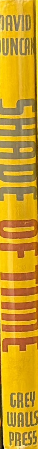 The shade of time spine