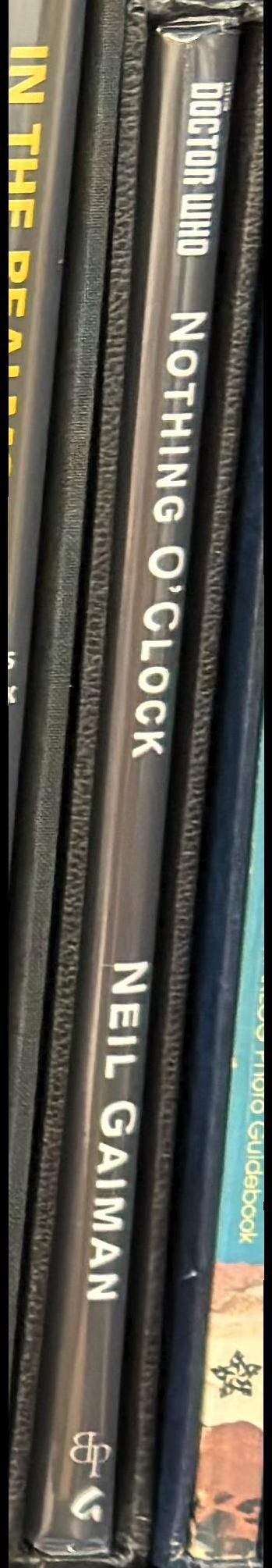 Doctor Who : nothing O'clock spine