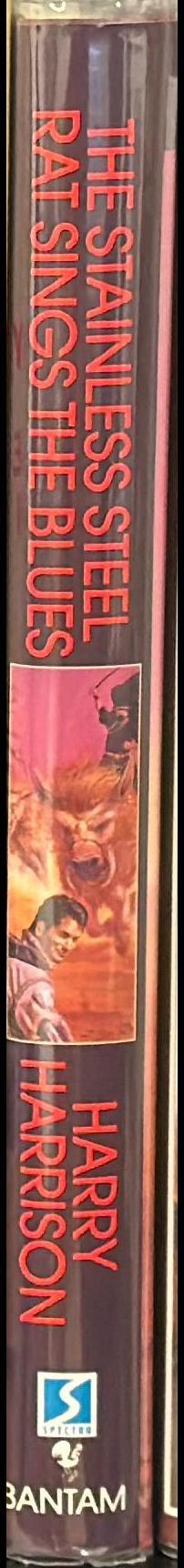 The Stainless Steel Rat sings the blues spine